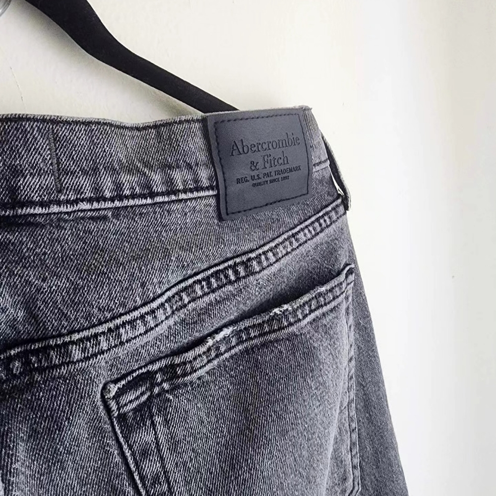 Abercrombie and fitch distressed vintage stretch 90s slim